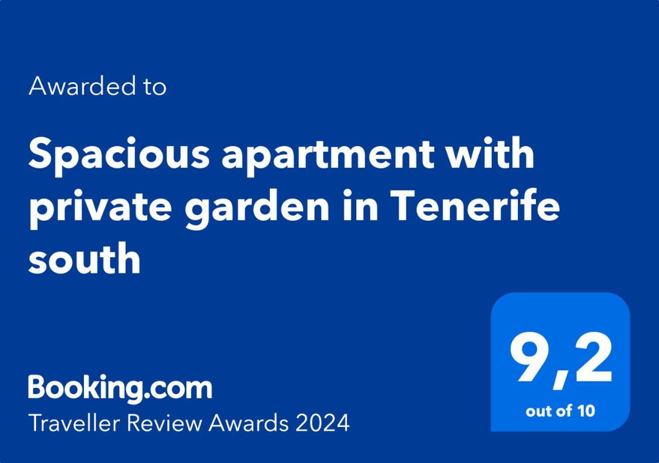 Spacious Apartment With Private Garden In Tenerife South San Miguel de Abona Eksteriør bilde